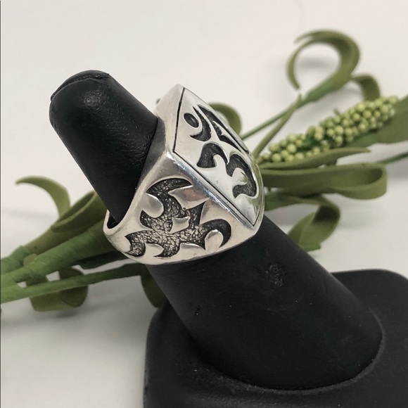 John Hardy Ohm Dayak Ring .925 Sterling Silver - Picture 2 of 10